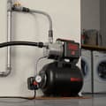 Miniatyrbild 2 av 2: BLACK + DECKER - Självprimande pump 800 W med 19L vakuumbehållare - kolstål och mekanisk tryckbrytare