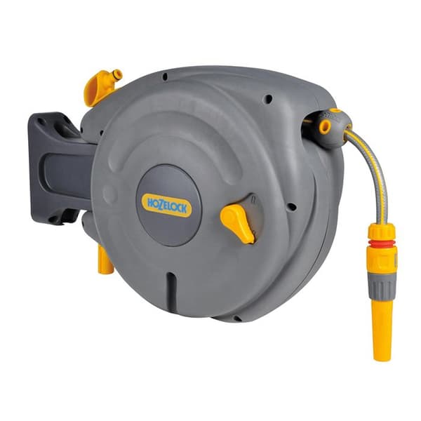 Mini väggmonterad automatisk slangupprullare med 10m slang - HOZELOCK - 2485R0000