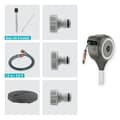 Miniatyrbild 8 av 9: GARDENA RollUp S automatisk dispenser 15m vit kant - Komplett kit - 5 års garanti
