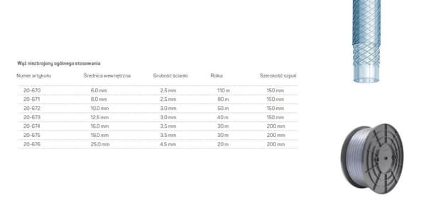 GENERELT SLANGE 16,0x3,5 30m ARMET