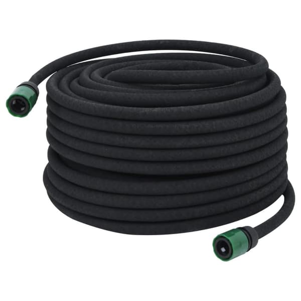 Fuktslang svart 0,6" 50 m gummi