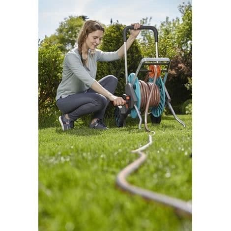 Rulle - GARDENA - AquaRoll M Easy Set - Flexibel 20 m - D. 13 mm - Frostbeständig