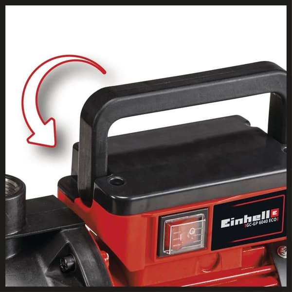 EINHELL GC-GP 6040 ECO trädgårdspump - 600 W - 4000 L/h - 36 m - 3,6 bar