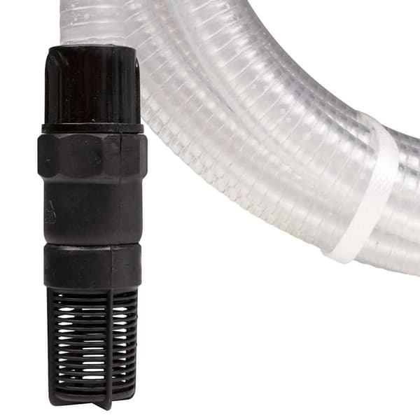 vidaXL sugeslange med messingkoblinger 1" 10 m PVC Transparent