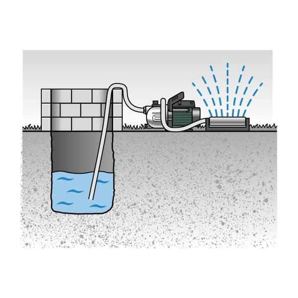 Metabo P 4500 INOX (600965000) TRÄDGÅRDSPUMPA 1300 W 4500 l/h