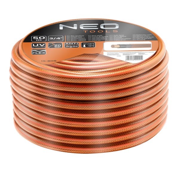 Puutarhaletku 3/4" x 50 m, 4-kerroksinen NEO ECONOMIC
