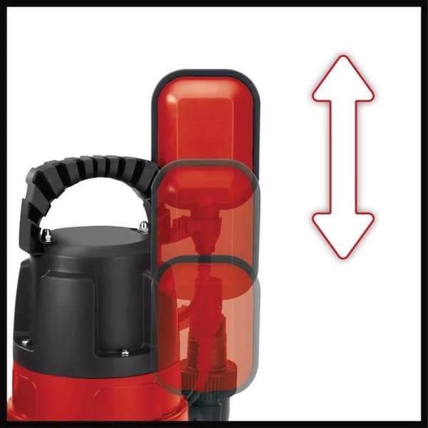 Spillvattenpump - EINHELL - GH-DP 7835 N - Effekt 780 W - Flöde 15700 l/h - Max höjd 8 m