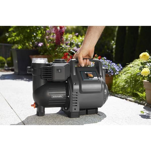 GARDENA Automatisk hus- och trädgårdspump 3500/4E – 800W – Maxflöde 3500l/h & maxtryck 4bar – Utökad garanti 5 år (1757-20)