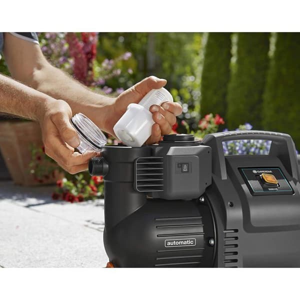 GARDENA Automatisk hus- och trädgårdspump 3500/4E – 800W – Maxflöde 3500l/h & maxtryck 4bar – Utökad garanti 5 år (1757-20)