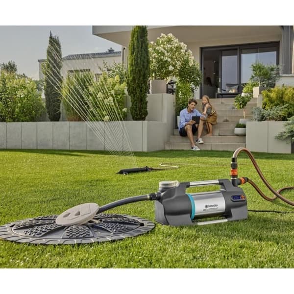 GARDENA 6500 SilentComfort ytbevattningspump - Effekt 1300 W, max flöde 6500 l/h