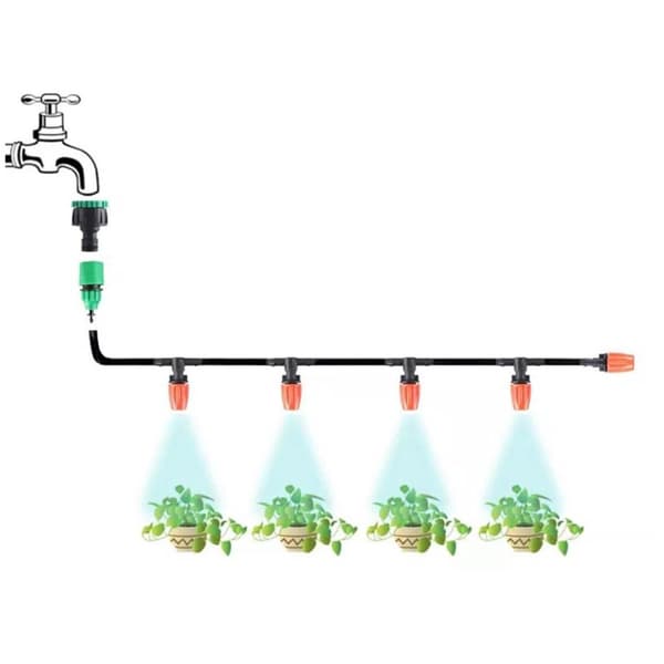 Bevattningssystem med Vattenridå Irrigationssystem 10m