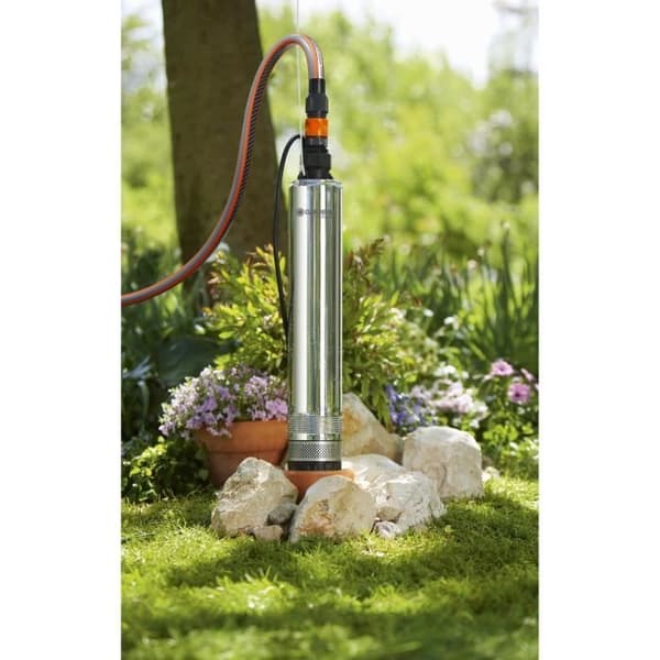 GARDENA 5500/5 dränkbar borrhålspump i rostfritt stål - 850W 4,5 bar