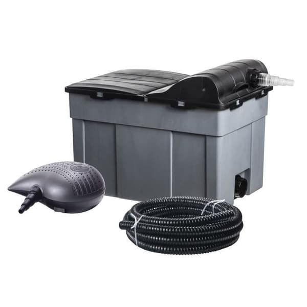 HEISSNER FPU16000-00, Deplacementpump, Damm, Svart, Grå, 3300 l-h, 5 mm, 8000 L