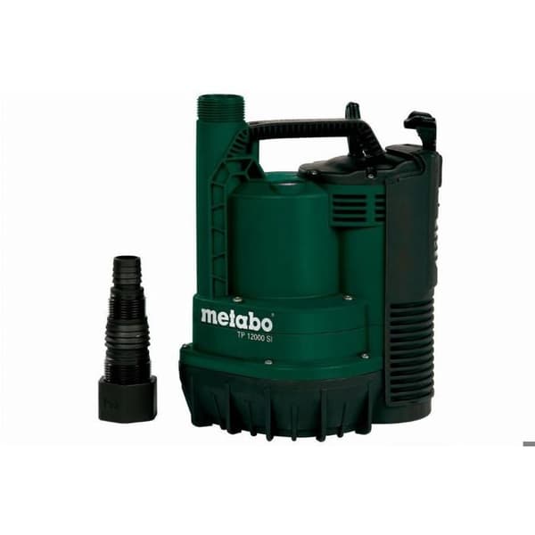 METABO TP 12000 SI dränkbar pump - 600 W för vattning och tömning av klart vatten