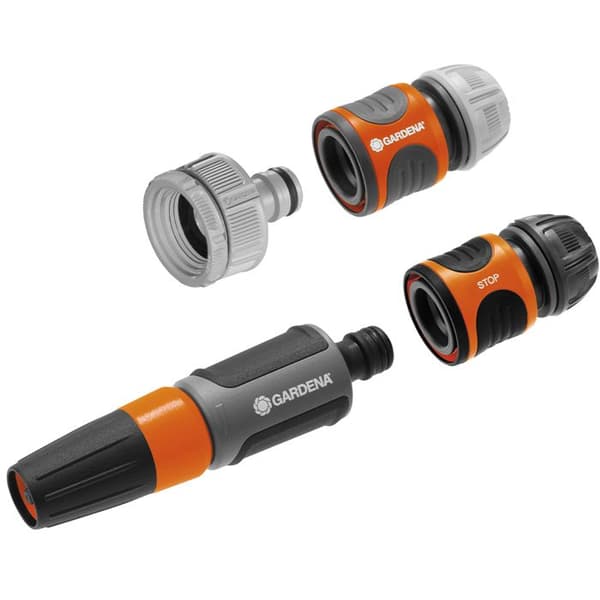 GARDENA Classic 15 utrustad bärbar slangupprullare – Slanglängd 15m – Ø11mm – Komplett sats redo att användas – 5 års garanti (2662-20)