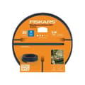 Miniatyrbild 2 av 2: Fiskars 1027102 trädgårdsslang 20 m Ovanmarksslang Svart, Blå, Orange