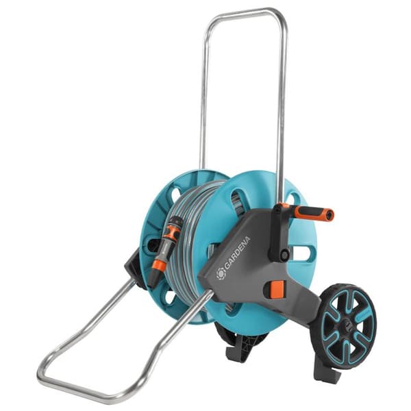 Gardena slangupprullare på hjul CleverRoll M utrustad (1/2") 13 mm 30 m