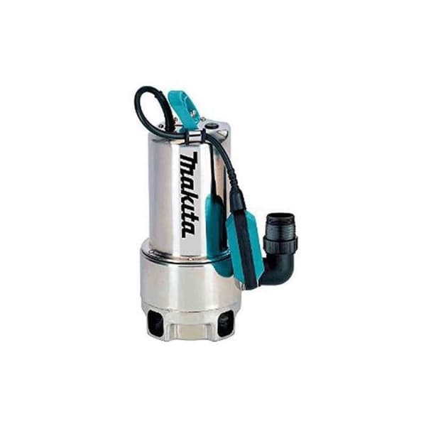 Källartömningspump - MAKITA - PF1110 - 1100W - Laddat vatten - Automatisk utlösning Svart, Blå, Krom