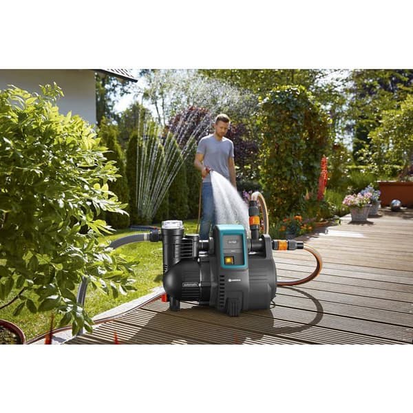 Automatisk hem- och trädgårdspump 4000/5E - GARDENA - 1100 W - 4000 l/h - 4,5 bar