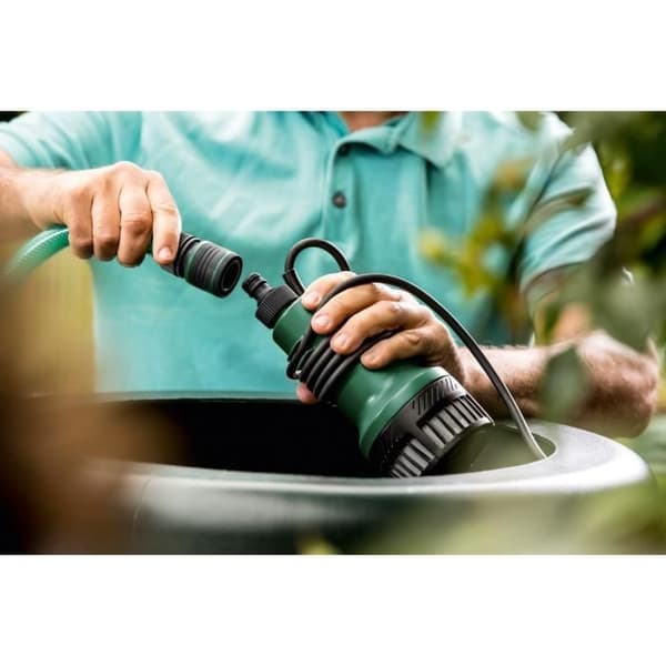 Regnvattenpump - Bosch - GardenPump 18V-2000 - Batteridriven - Kraftfull jet - Timerfunktion