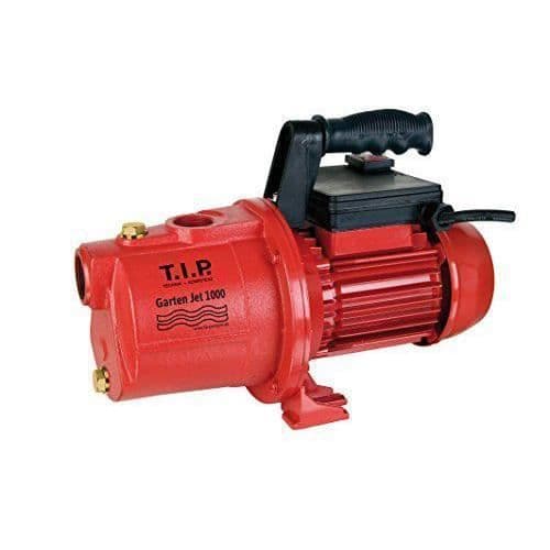 Trädgårdspump - T.I.P. - Jet 1000 Plus - 800 W - 46 m Utsläppshöjd - Röd