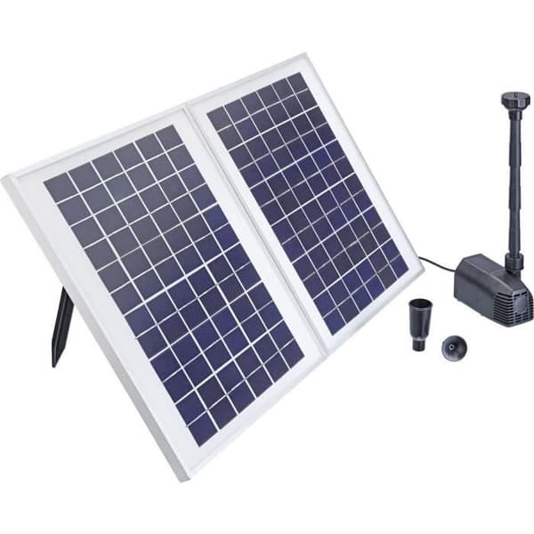 Solpump - PONTEC - 1600 l-h - Trädgårdsbevattning - Ytpump - Bevattning