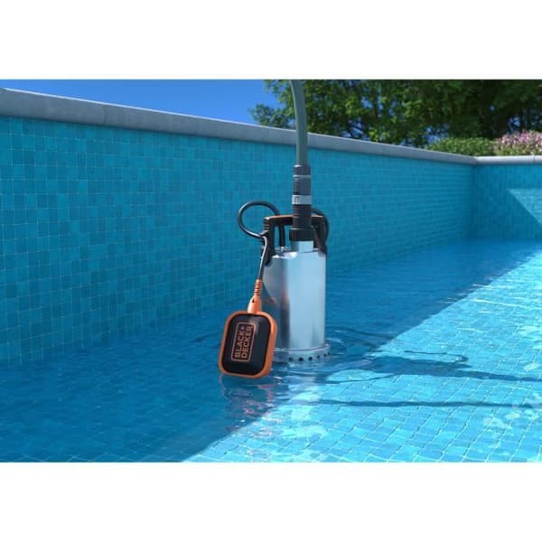 BLACK + DECKER - Källarvakuumpump för klart vatten 750 W med flottörbrytare