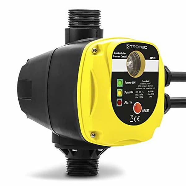Elektronisk tryckvakt - Trotec - TDP DS - Automatisk styrning - Integrerad tryckmätare - Torrkörningsskydd