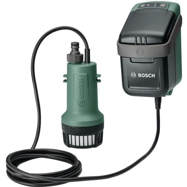Bosch regnvattenpump - GardenPump 18V - Utan batteri eller laddare - Perfekt för att vattna trädgårdar