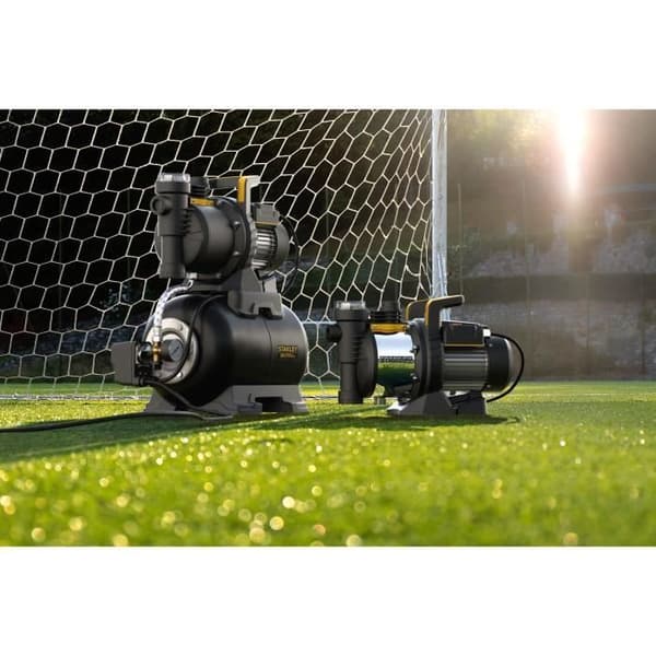 STANLEY boosterpump - stål och kol 900 W 24L för trädgårdsbevattning och hemtoalett