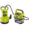 Miniatyrbild 1 av 5: RYOBI - 18V dräneringspump - 4 200 l/h - max. 5 m - IPX7 - 3-läges timer - säljs utan batteri - RY18SPA-0
