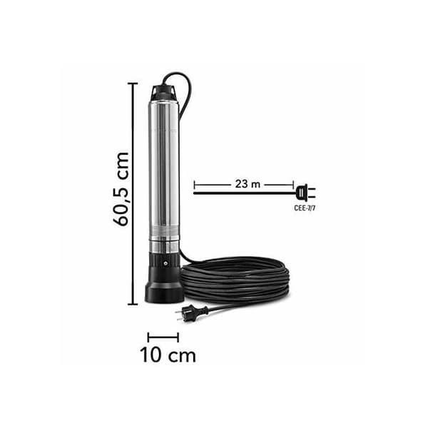 TROTEC Brunnspump TDP 370 E - 700 W - max. 5100 l/h - tryckhöjd 40 m - 3,7 bar