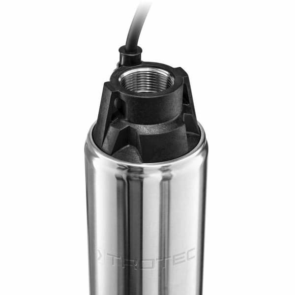 TROTEC Brunnspump TDP 370 E - 700 W - max. 5100 l/h - tryckhöjd 40 m - 3,7 bar