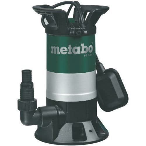 Dränkbar pump - METABO - PS 15000 S - 850 W - Flottörbrytare - Backventil