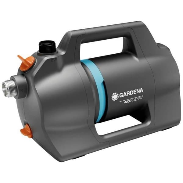 Trädgårdspump - GARDENA - 4200 Tyst - 4200 l/h - 39 meter - Energieffektiv