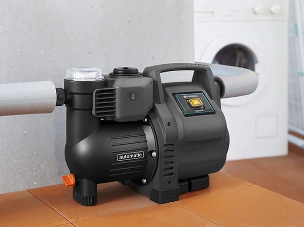 Gardena - G1757-20 - Klassisk hydroforpump "3500/4E", Blå/Svart/Grå, 35 x 20 x 19 cm