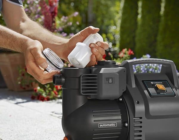 Gardena - G1757-20 - Klassisk hydroforpump "3500/4E", Blå/Svart/Grå, 35 x 20 x 19 cm