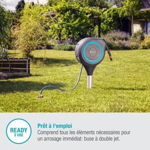 GARDENA RollUp S automatisk spikdispenser 15 m blårandig