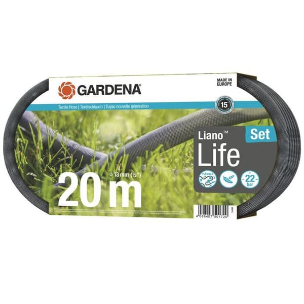 Liano™ Life 20m rörsats - Tryckmotstånd: 22 bar - Längd: 20m Ø invändig diameter 13mm - 18450-20