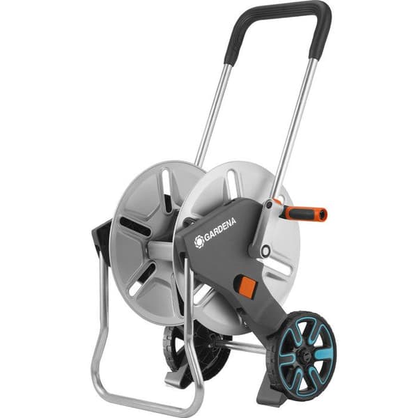 GARDENA AquaRoll M metallslangvinda med hjul