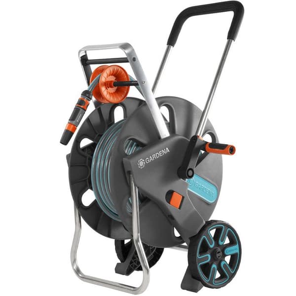 GARDENA slangvinda utrustad med AquarollL Easy - 30 m slang