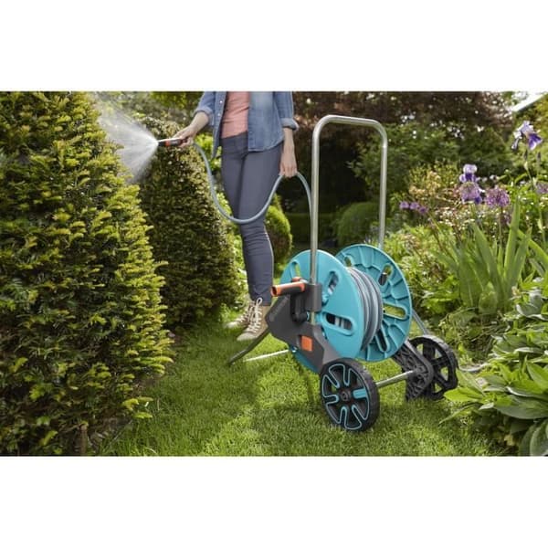 GARDENA slangvinda med Aquaroll M - 25 m slang