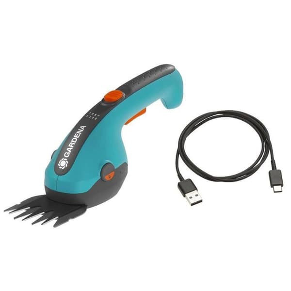 ClassicCut Li gräsklippare - 3.6V / 2.5 Ah - Knivskydd / USB-C - 9884-20 kabel