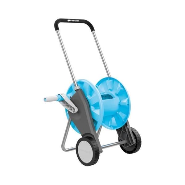 Rörvagn - CELLFAST - KOMPAKT - Aluminium - 45 m - Förstärkta hjul