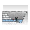 Miniatyrbild 3 av 4: Metabo PS 18000 SN DRÄNKBAR PUMP FÖR AVLOPPSVATTEN ES 1100 W, 18 000 L/h 1,1 Bar 0251800000