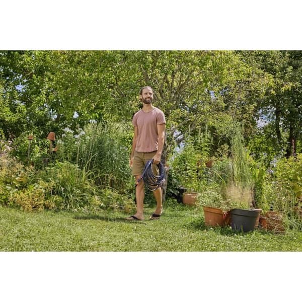 Tekstilslange - GARDENA - Liano™Life slangesæt 25m - Fleksibel og modstandsdygtig - Ø indv. 13 mm
