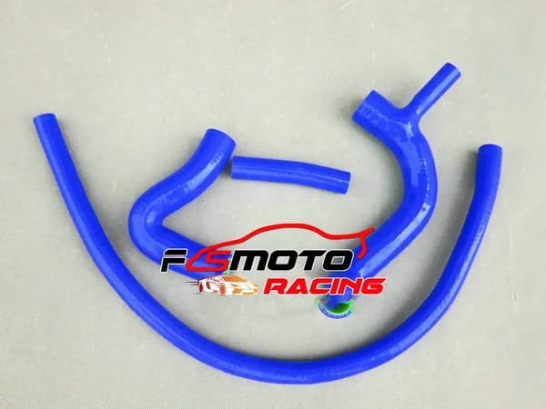 Silicone Radiator Slangesæt, Multi-Lag Design, Højtemperaturmodstand,BLÅ