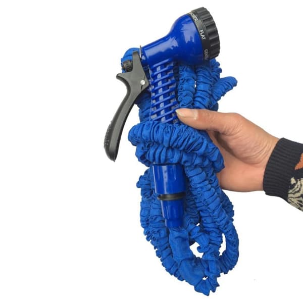 Magic Hose flex trädgårdsslang / vattenslang - grön eller blå - flera längder -