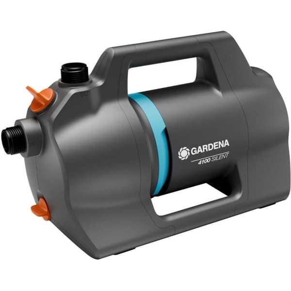 Ytbevattningspump - GARDENA - 4100 Tyst - Effekt 550 W - Max flöde. 4100 l/h