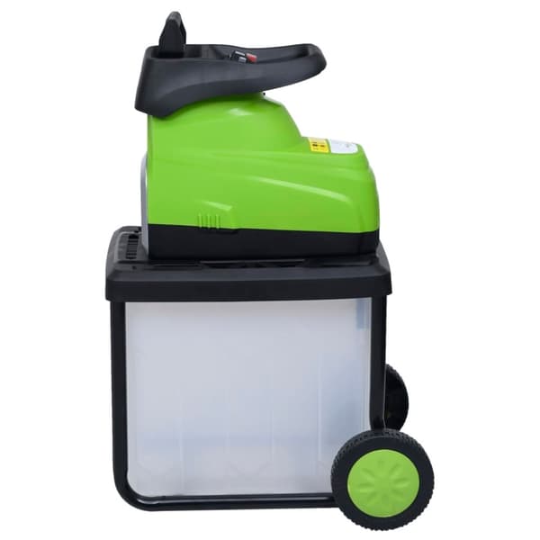 vidaXL Elektrisk kompostkvarn med uppsamlingslåda 2800 W